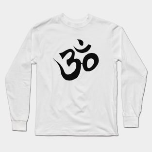 Sacred Om Symbol Spiritual Awakening Aum Sign Long Sleeve T-Shirt